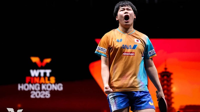 松島輝空とフルゲーム激闘の世界1位・王楚欽は「敗北寸前だった」　王者が認めた18歳のポテンシャル「前半は何もできなかった」【WTTファイナルズ香港】