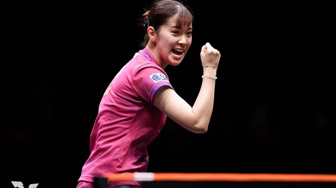 サウスポー・長﨑美柚が伊藤美誠にフルゲームで大逆転　激闘を制し準々決勝進出　世界女王と対戦の可能性【WTTファイナルズ香港】