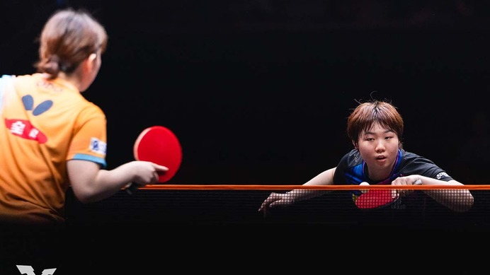 大藤沙月を逆転撃破した世界4位・蒯曼は「困難を乗り越える力を証明」　早田ひなに続き日本勢連破の21歳に称賛の声【WTTファイナルズ香港】