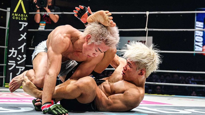 【RIZIN】朝倉未来の門下生・ヒロヤ、神龍誠との“15分間”に渡るハイレベルMMAの攻防で敗れる