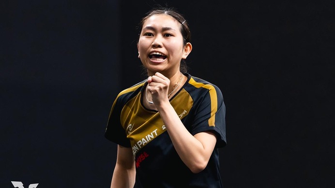 卓球女子・28歳カットマンの中国撃破に衝撃「サトウが大番狂わせを演じた」　世界4位サウスポー相手の金星に称賛【WTTスターコンテンダー・ドーハ】