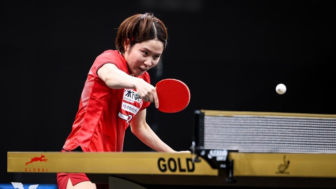 平野美宇、18歳の台湾選手に中盤苦戦もフルゲームの激闘制す　次戦で世界16位“元チームメイト”との日韓戦へ【WTTチャンピオンズ・ドーハ】