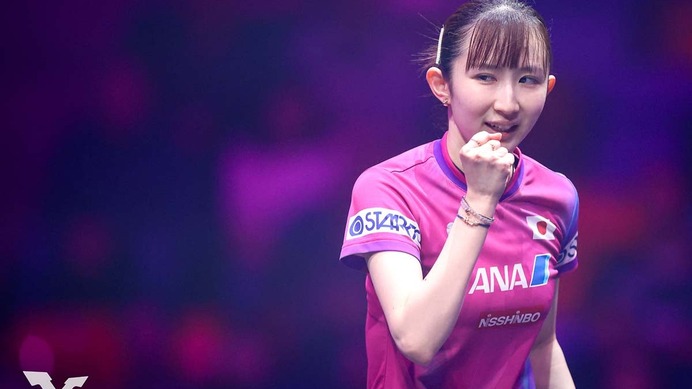 4連覇を狙う早田ひな、好調カットマン佐藤瞳に完勝　準決勝では木原美悠と激突……2023年決勝の再現【全日本選手権2026】