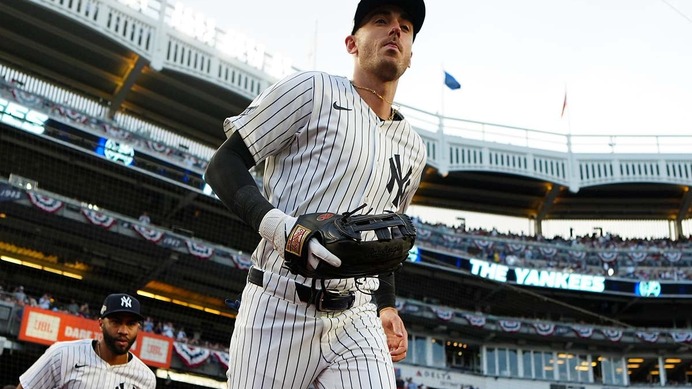 【MLB】ベリンジャーが語るヤンキース再契約の理由「すべてが特別」　“殿堂入り候補”ジャッジとの世界一奪還が「最大の目標」