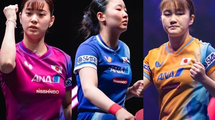 張本美和、大藤沙月、長﨑美柚ら参戦に公式熱視線「タイトル争いは熾烈」　昨年2冠の“新女王”はダブルスでも優勝争いへ【WTTスターコンテンダー・チェンナイ】