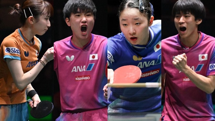 張本美和、早田ひならが白星発進、日本女子は出場全5選手が初陣勝利　男子は張本智和、戸上隼輔らが好スタート【ITTF-ATTUアジアカップ】