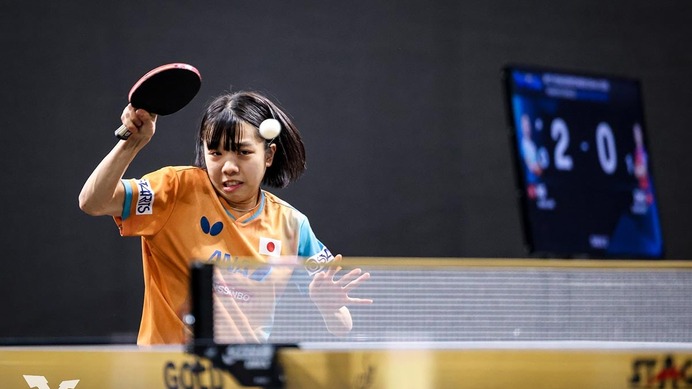 卓球女子の18歳高校生に熱視線「新進気鋭の選手」　公式が注目株に選出の新星は「シニアの舞台で存在感を確立する」【WTTスターコンテンダー・チェンナイ】