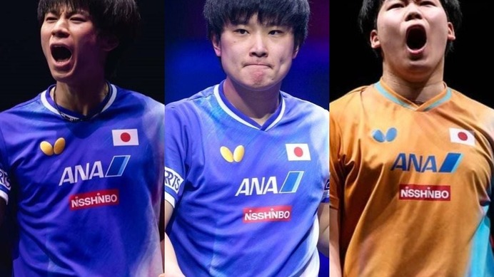 中国勢と激闘の日本男子に明るい兆し　張本智和＆戸上隼輔がアジアの舞台で存在感　世界7位に浮上の松島輝空も脅威に