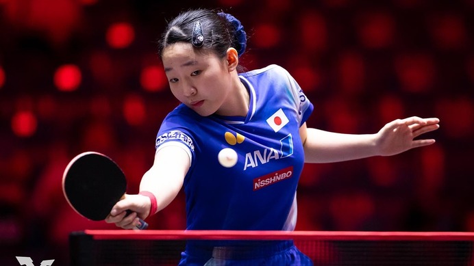 張本美和が8強かけて大藤沙月と直接対決へ　橋本帆乃香は0－2劣勢も逆転勝ち、長﨑美柚もストレート勝ちで3回戦進出【シンガポールスマッシュ】