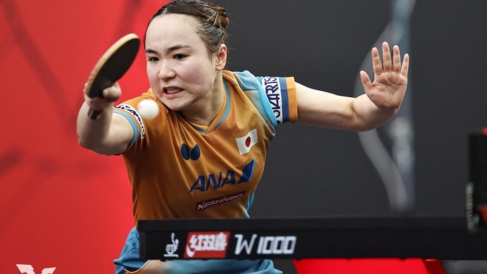 伊藤美誠がストレート勝ちで日本女子6人目の3回戦進出　張本智和も松島輝空に続く2回戦突破で上位進出狙う【シンガポールスマッシュ】