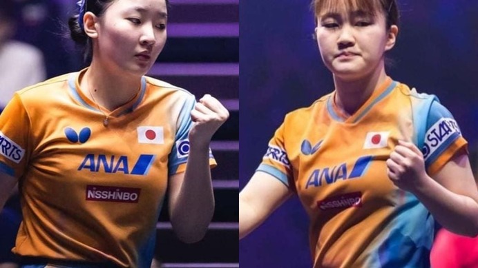 「歴史に残るライバル関係」張本美和、大藤沙月との直接対決に公式も注目　8強入りで世界2位の“日本人キラー”と対戦か【シンガポールスマッシュ】