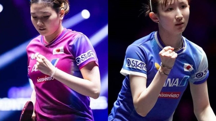 日本女子が中国撃破で8強入りなるか　橋本帆乃香は過去全勝の世界8位と対戦　早田ひなは“サウスポー対決”で初勝利に挑む【シンガポールスマッシュ】