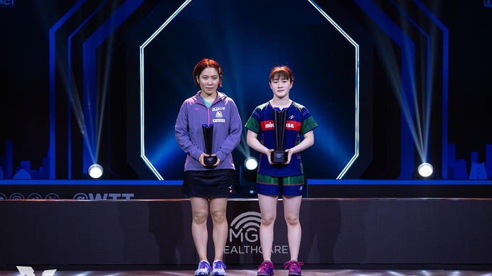 平野美宇が31ランクアップの34位に急浮上　国際大会Vの大藤沙月は12位　6位張本美和、9位伊藤美誠ら上位変動なし｜卓球女子世界ランキング（2026年第8週）