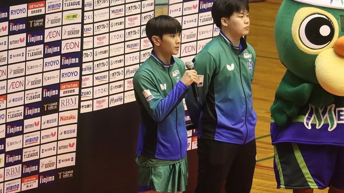 圧勝劇の新星・川上流星に高まる期待「一番いいのは卓球に向き合う姿勢」　全日本ジュニア王者の16歳がPO制覇へ意気込み【Tリーグ】