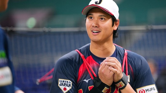 【WBC2026】対戦直前だけど……大谷翔平の打撃練習を豪州代表メンバーが堪能　圧巻の“本塁打ショー”でニコニコ「お手上げポーズ」
