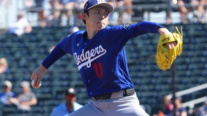 【MLB】「3.11」に佐々木朗希が圧巻の“7者連続K斬り”　ロバーツ監督はローテ入りを確信「先発を務めない展開は想像できない」