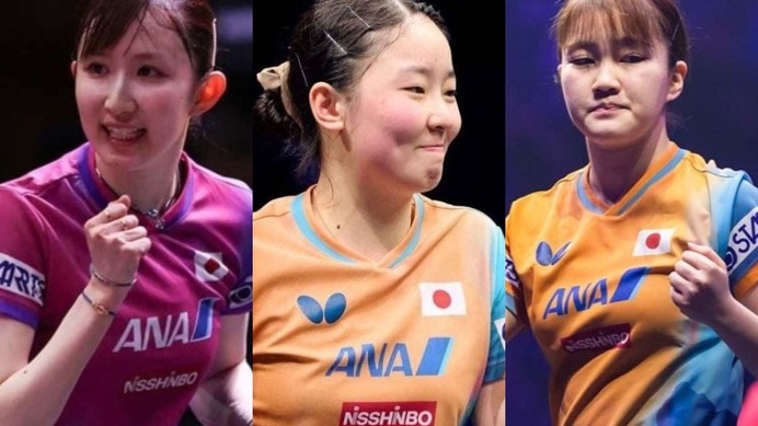 卓球女子日本が相次ぐ中国撃破で脅威に　張本美和、早田ひなに続き大藤沙月は“日本人キラー”から大金星　国際大会制覇へ収穫
