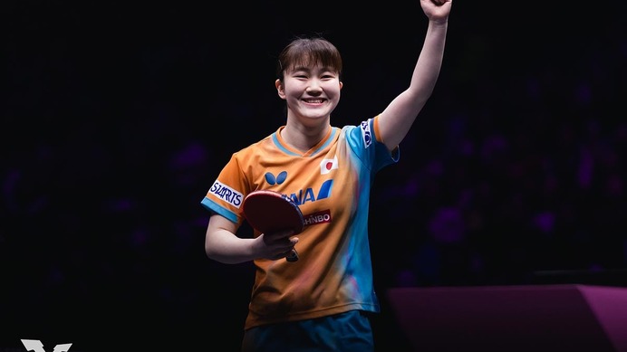 大藤沙月、台湾エースとの激闘ラリーを公式が称賛「実に素晴らしい一撃」　世界2位からは大金星、21歳の躍動に熱視線【WTTチャンピオンズ重慶】