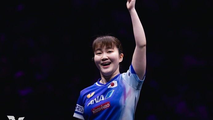 大藤沙月、世界7位の中国勢撃破に「トップ10の選手を2人倒すことは……」　試合中襲ったアクシデントにも言及【WTTチャンピオンズ重慶】