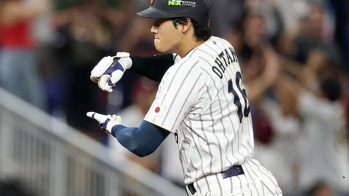 【WBC2026】大谷翔平、申告敬遠後に見せた“ほっこりシーン”に注目　MLB公式がベネズエラ代表との交流に熱視線「冗談を言い合う」