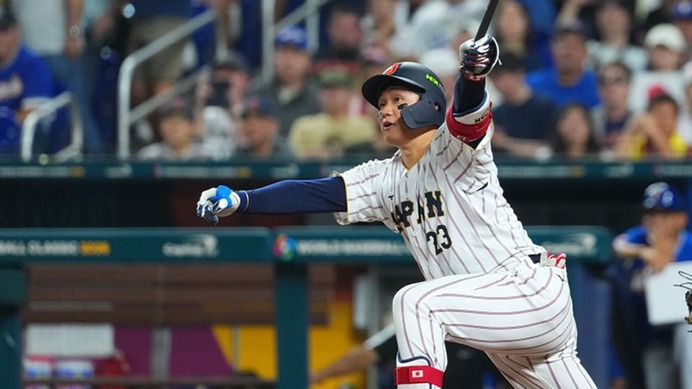 【WBC2026】“阪神勢”が鮮やか逆転劇、佐藤輝明の同点適時打と森下翔太の勝ち越し3ラン　ベネズエラ先発スアレスを攻略