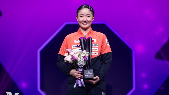 「今年は殻を破る1年」張本美和、17歳のエースが中国撃破で有言実行　3度目の正直で成し遂げた初優勝【WTTチャンピオンズ重慶】