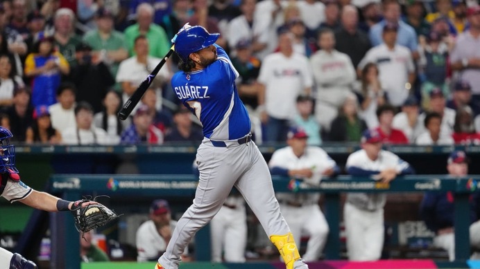 【WBC2026】アメリカ、窮地からハーパーの同点2ランで一時振り出しも……ベネズエラ主砲スアレスが最終回に決勝適時打「初の世界一」