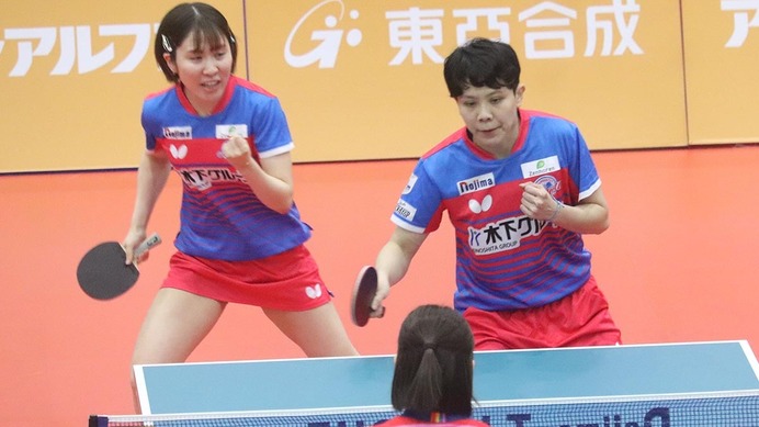 平野美宇、主将が語る国際ぺア結成の裏側「“言葉の壁”がなくできた」　収穫に挙げた中国超級リーグでの経験【Tリーグ】