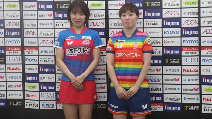 平野美宇は“キーマン”張本美和に期待「引っ張ってくれる」　芝田沙季はMVP受賞の横井咲桜に太鼓判「本当に強い」　POセミファイナルで対戦【Tリーグ】