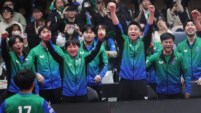 「挫折も味わった」KM東京を復権に導いた“指揮官の一手”　台湾エースが2点起用でMVP、2年ぶりの戴冠を支えた最適解【Tリーグ】