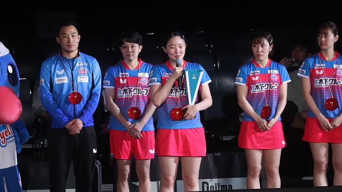 プレーオフMVPの張本美和が振り返る最高峰の死闘　早田ひなとのWエース対決に平野美宇も劇的白星で“3,145人”を魅了【Tリーグ】