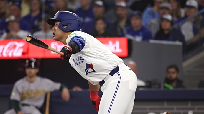 【MLB】岡本和真はビシェットの後釜として“合格点”……「打率は低くなるかもしれないが、長打力で補える」と米メディアが両者を比較