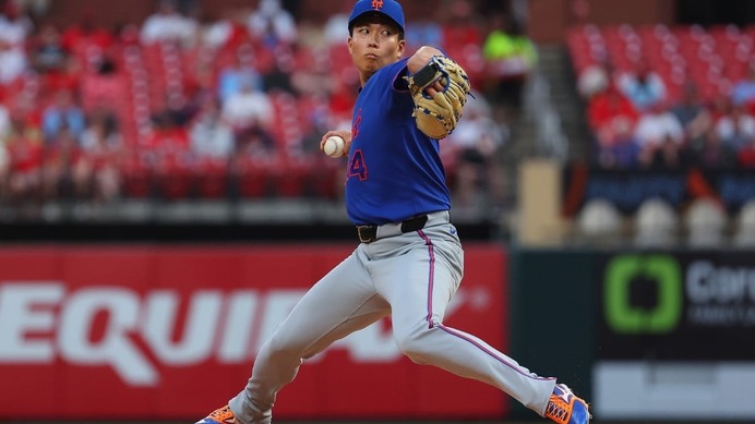 【MLB】「昨季より4キロ以上速い」復活の千賀滉大、今季初黒星も……米記者称賛の“9奪三振”ショー「今夜の速球は圧巻だった」