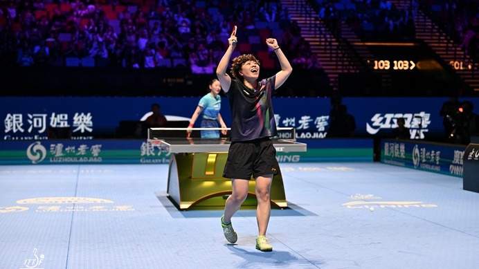 張本美和に“雪辱”の王芸迪は「教科書通りの完璧な戦術遂行力」　世界8位の巧みな戦術光り「リズムを封じ込めた」【ITTF男女ワールドカップ】