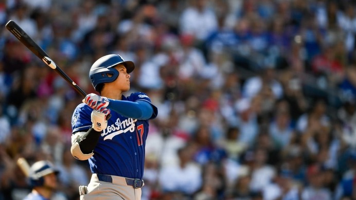 【MLB】逆転劇の口火、大谷翔平の今季初アーチで「みんなの肩の荷が下りた」　上位打線“4発10打点”にロバーツ監督ご満悦