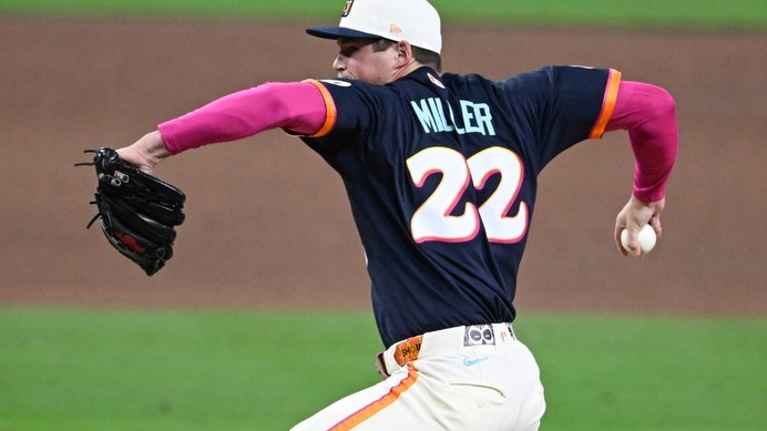 【MLB】「防御率0.00」パドレスの最強守護神ミラー、今季打者24人で19K「三振割合79.2％」　“平均163キロ”のフォーシームで無双中