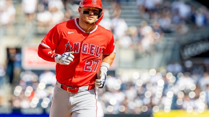 【MLB】トラウトが4試合連発7号、ヤンキースタジアムでメジャー史上初の記録樹立　キャリアハイ「60本塁打ペース」の固め打ち