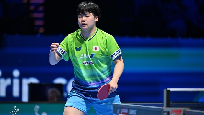 16歳・松島輝空が初出場で中国の世界王者に衝撃ラリー　WTT公式が2024年大会で見せた“死闘”に再脚光【世界卓球2026】