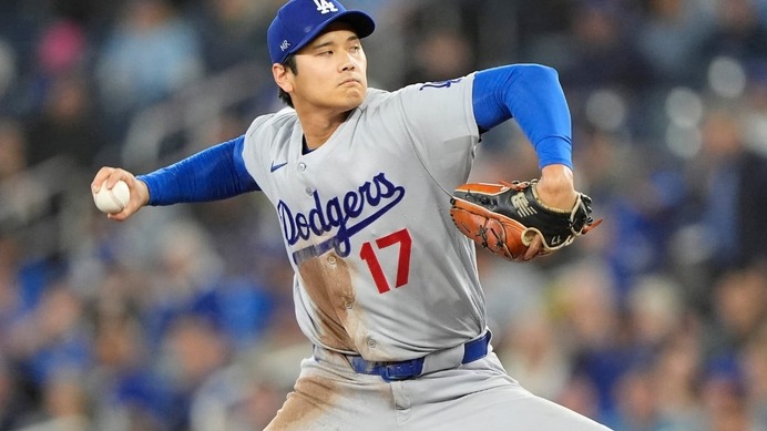 【MLB】大谷翔平「1番投手兼DH」スタメン　同地区ジャイアンツ戦、二刀流復帰で自身を援護する6号アーチなるか