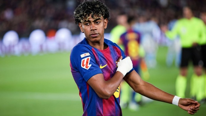 バルサFWヤマル、心境吐露「言葉で言い表せないほど辛い」……ハムストリングを痛めて離脱　クラシコを含めて残り全戦欠場【ラ・リーガ】