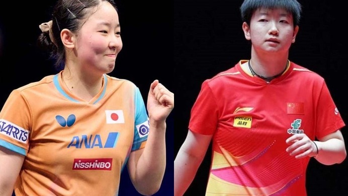 卓球女子“頂上決戦”に臨む両軍を中国メディア分析　張本美和 vs. 孫穎莎のエース対決が「団体戦の勝者を決定づける」【世界卓球2026】