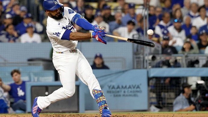 【MLB】ロバーツ采配ズバリ、DHに入ったテオスカーが適時打含む複数安打……伏兵エスピナル先制ソロ、ベッツもILから復帰後初アーチ