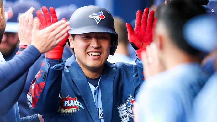 【MLB】打撃成績でチームトップ、岡本和真は「トロントの明るい材料」と公式サイト称賛 　下降気味の主砲ゲレーロJr.をカバー