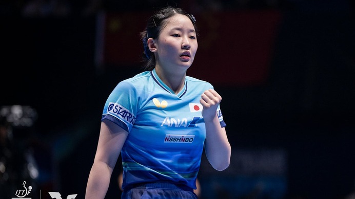 張本美和が孫穎莎、王曼昱に続き3位をキープ　早田ひなが10位でトップ10維持　上位の中国勢は変動なし｜卓球女子世界ランキング（2026年第21週）