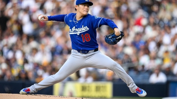 【MLB】「援護2点以下が5試合目」山本由伸、痛恨の“スミ1”で今季4敗目　7回1失点8奪三振の快投も報われず
