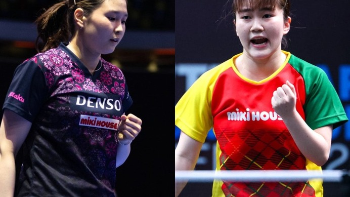 卓球日本女子同士の頂上決戦　連覇狙うカットマン・橋本帆乃香と好調の22歳・大藤沙月が激突　過去戦績五分の戦い【WTTコンテンダーラゴス】