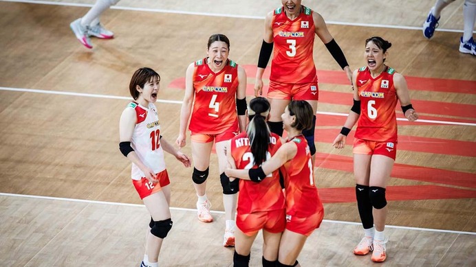 バレー女子日本代表、セルビア相手の大逆転で「最も厳しい精神的試練を乗り越える」　最多得点の石川真佑を称賛「素晴らしい活躍」【VNL2026】