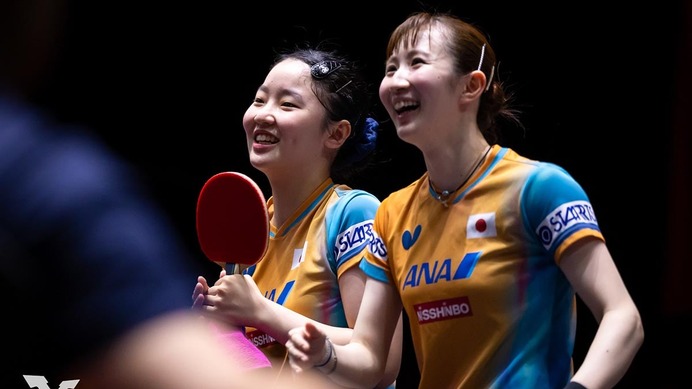 卓球日本女子のWエース、“みわひな”ペアが再タッグ形成　張本美和＆早田ひな、戴冠へ中国勢や同級生コンビがライバル【WTTコンテンダーリュブリャナ】