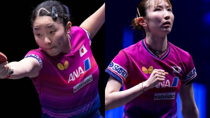 卓球日本女子のWエースが直接対決　“張本美和 vs. 早田ひな”過去の国際大会戦績は？　全日本決勝でも対戦の注目マッチ【WTTコンテンダーリュブリャナ】