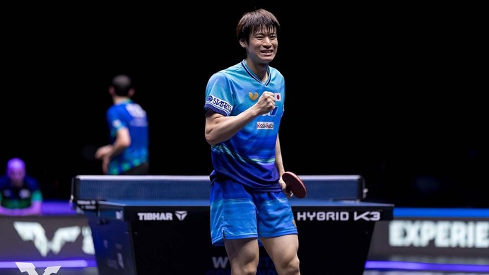国際大会2冠の戸上隼輔がキャリア最高タイの14位浮上　張本智和2位、松島輝空6位でトップ10維持…上位は変動なし｜卓球男子世界ランキング（2026年第26週）